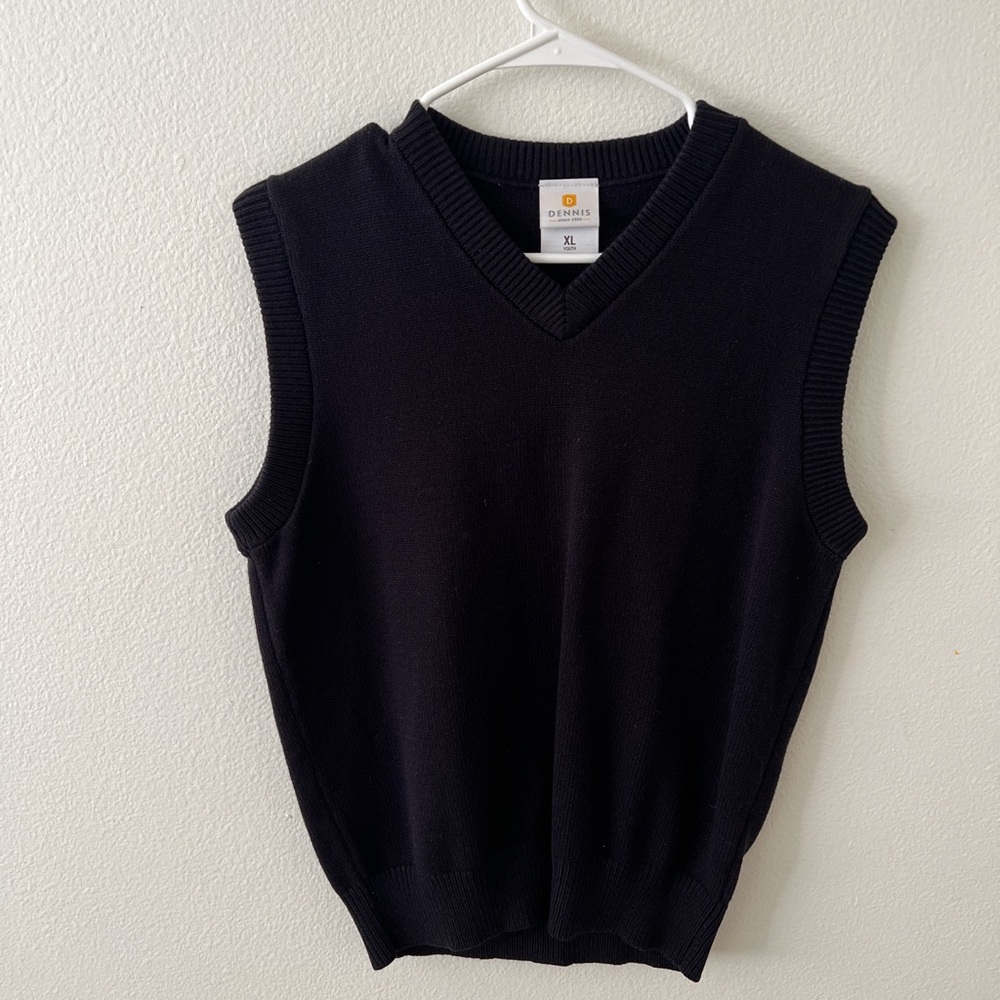 Vintage Black Vest